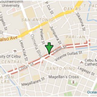colon street cebu map|Colon Street .